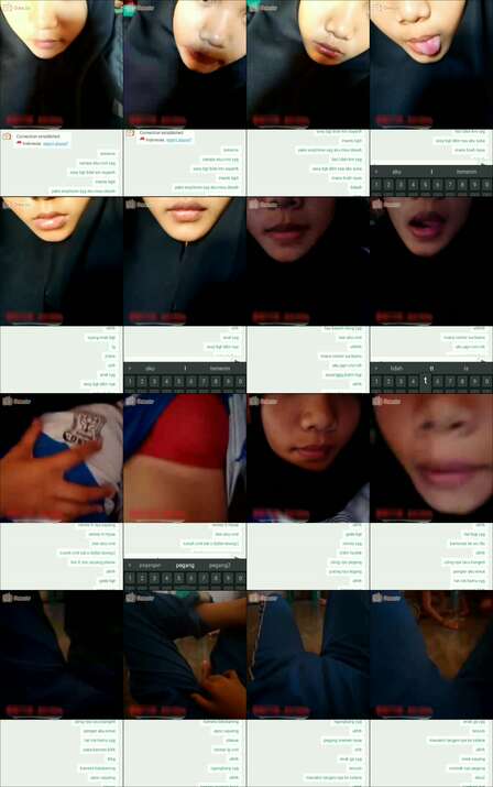 ABG Indo Jilbab Hitam Pamer Boba Di Ome Tipi Jan Mulus Dek