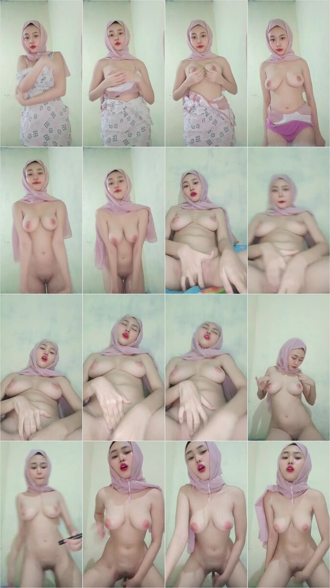 Indo Viral Jilbab Pink Mode Yali Yali Gesek Apem New Trending Top 2025